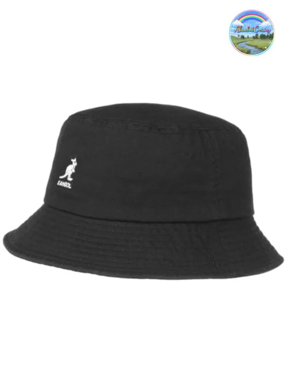 Kangol Washed Cotton Bucket Hat for Women Men Sun Protection Outdoor